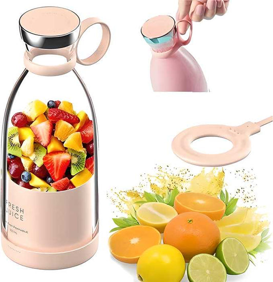 Mixen™ Fresh Juice Portable Blender, 350ML Smoothie Blender Bottle, Grinder For Smoothie or Shakes, Baby Food, Personal Mixer, Mini Juicer Travel/School/Office/Workout/Travel Use