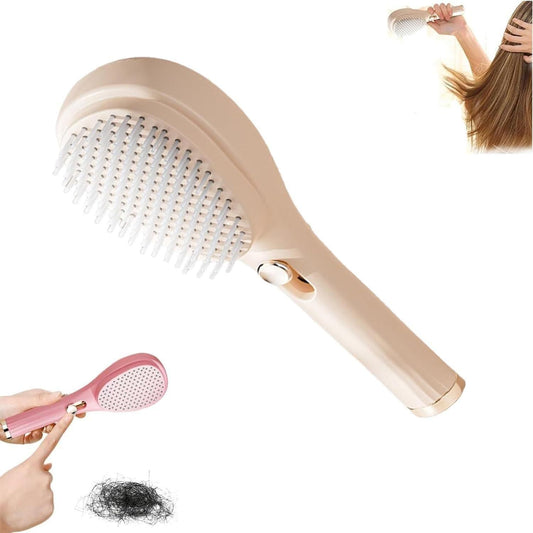 Tress ease™Scalp Massage Comb with Retractable Bristle